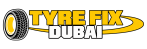 Tyre Fix Dubai Logo with Swoosh
